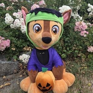 Plush Dog Toy in Halloween Costume